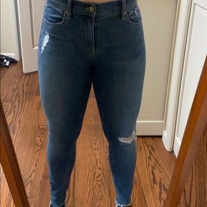 High Rise Skinny Jeans